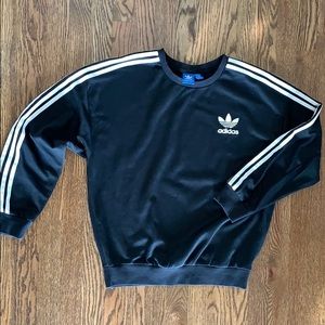 Adidas 3-Stripes Crew Neck Sweatshirt